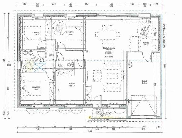 Maison à vendre  6 pièces - 103,72 m2 LES ARTIGUES DE LUSSAC - 33