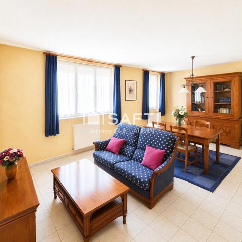 Appartement 92m² 2 chambres