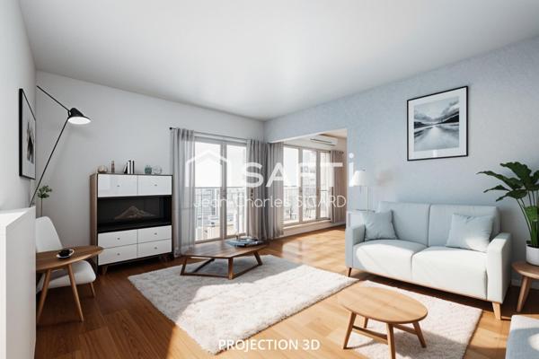 Terrasse, cave et parking – Paris 15 à rénover