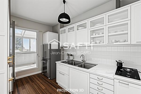 Terrasse, cave et parking – Paris 15 à rénover