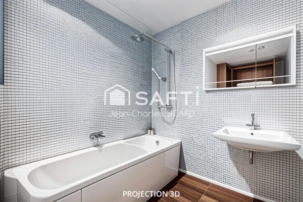 Terrasse, cave et parking – Paris 15 à rénover