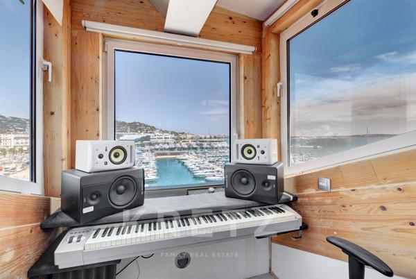 Duplex avec vue sur les îles de Lerins