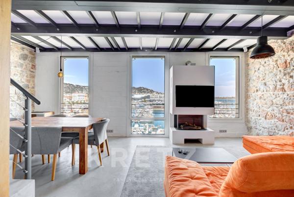 Duplex avec vue sur les îles de Lerins