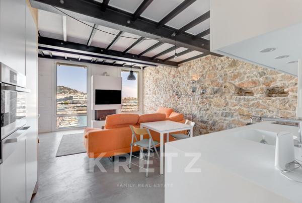 Duplex avec vue sur les îles de Lerins