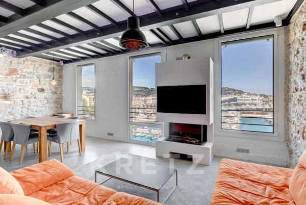 Duplex avec vue sur les îles de Lerins