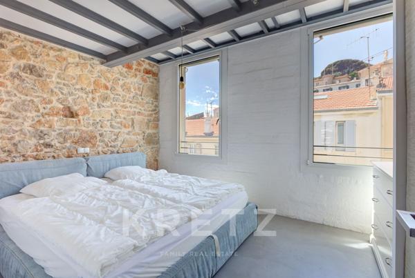 Duplex avec vue sur les îles de Lerins