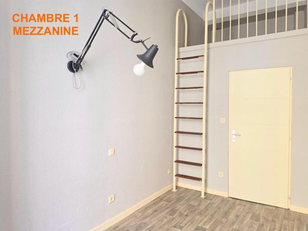Appartement T3 (60m2) tout équipé et libre