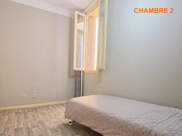 Appartement T3 (60m2) tout équipé et libre