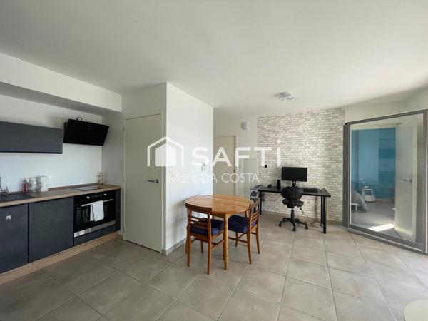 apparterment T2 de 2024 de 47 m2 - terrasse 12 m2 garage 15 m2