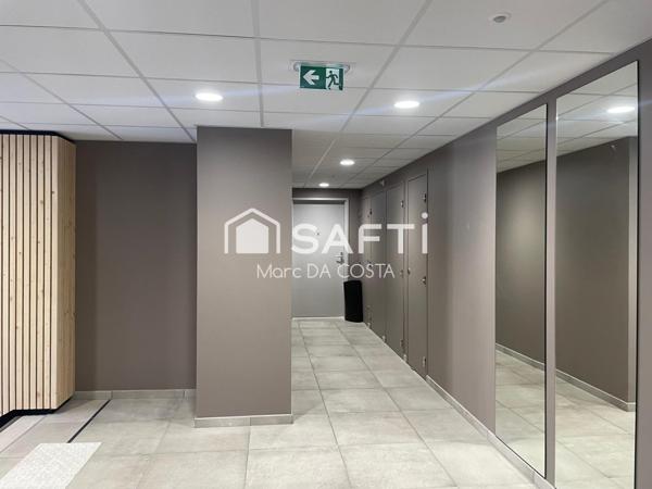 apparterment T2 de 2024 de 47 m2 - terrasse 12 m2 garage 15 m2