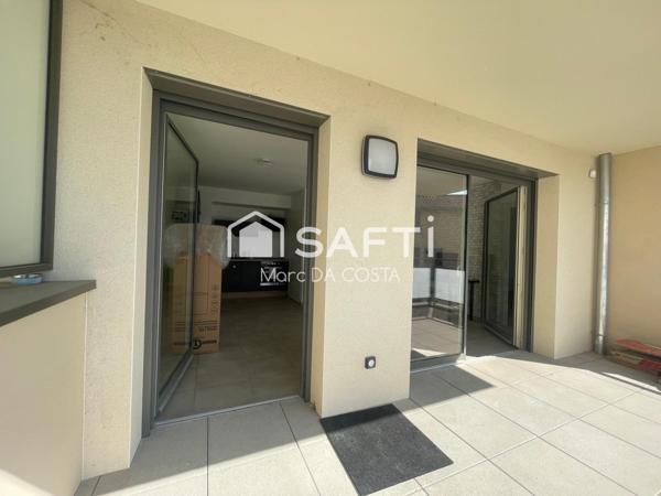 apparterment T2 de 2024 de 47 m2 - terrasse 12 m2 garage 15 m2