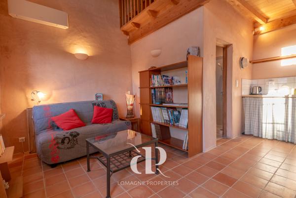 Miradoux (32340) Charmante maison en pierre avec vue imprenable