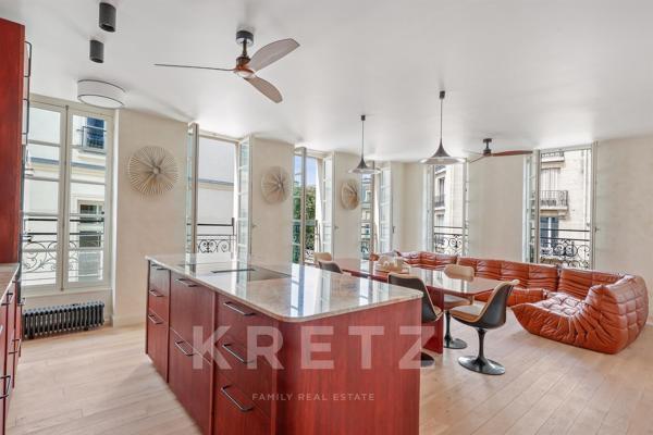 Appartement rénové au coeur du Marais