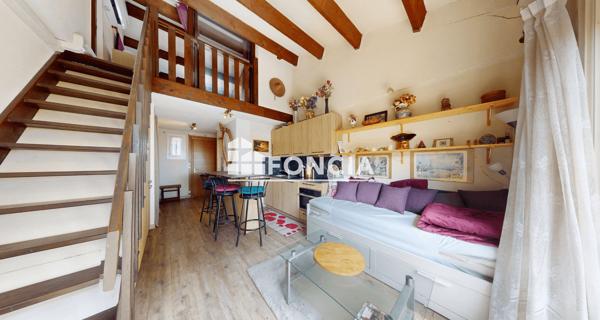 À vendre Studio 28 m² - Saint-cyprien 66750