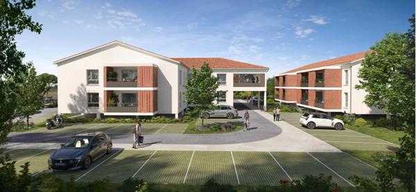 Gagnac-sur-Garonne (31150) BEAU T2 45 M² AVEC TERRASSE