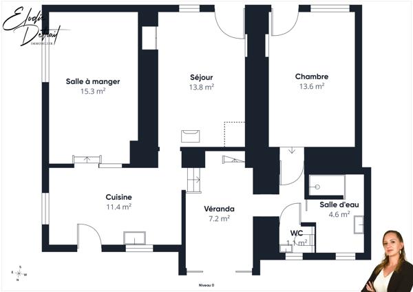 Maison
         6 pièces
        - 76 m² 132 400 € *