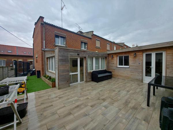 Bohain – Maison rénovée, 3 chambres + bureau