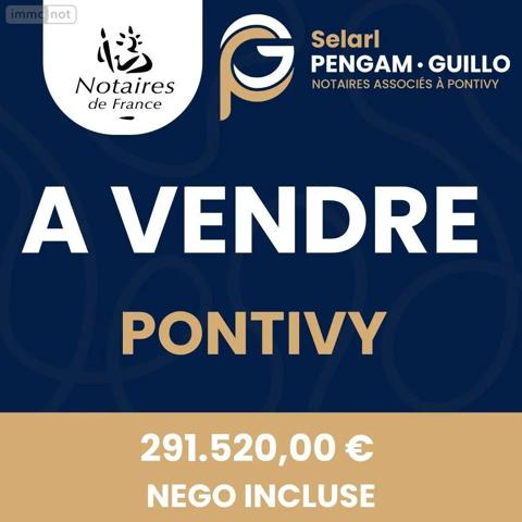 Achat - Maison Pontivy 56300 7 pièces 220 m 2 463 m 2