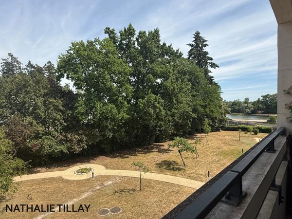 Appartement à vendre 3 pièces CHEMIN DE HALAGE ORLEANS limite SAINT JEAN DE BRAYE , bord de Loire