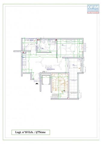 A VENDRE APPARTEMENT F2 DE 58.99 M2 AU CENTRE VILLE DE SAINT DENIS