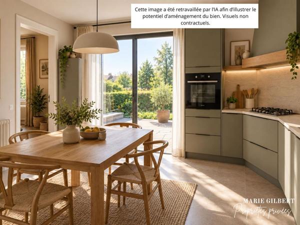 Maison familiale avec garage, grand jardin, corniguel Quimper 7 pièce(s) 160 m2