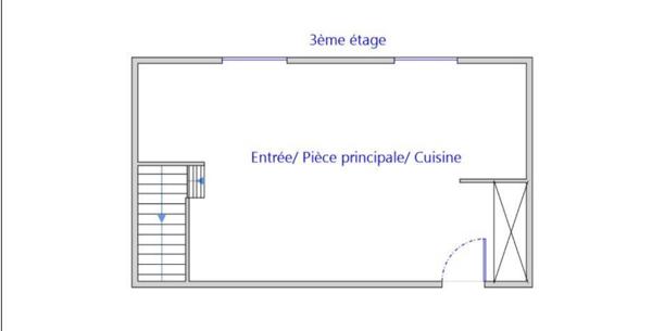MAGNIFIQUE APPARTEMENT AU DERNIER ETAGE D'UN IMMEUBLE HISTORIQUE A DEUX PAS DU PANTHEON