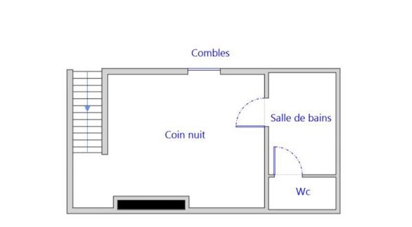 MAGNIFIQUE APPARTEMENT AU DERNIER ETAGE D'UN IMMEUBLE HISTORIQUE A DEUX PAS DU PANTHEON