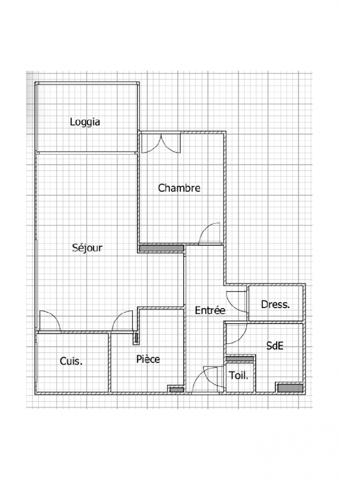 Appartement à vendre 3 pièces 61 m² Le Chesnay-Rocquencourt