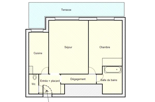 Appartement à vendre 2 pièces 58 m² Nice