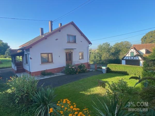 3%.COM Grande maison 181 m² sur terrain de 10.77ares Hochfelden (67270)