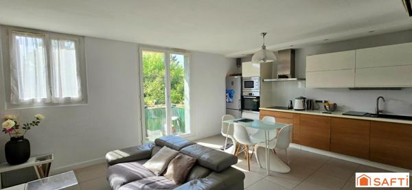 Appartement  T3, lumineux, rénové, au calme dans résidence sécurisé