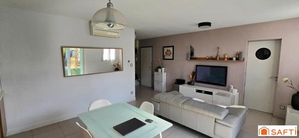 Appartement  T3, lumineux, rénové, au calme dans résidence sécurisé