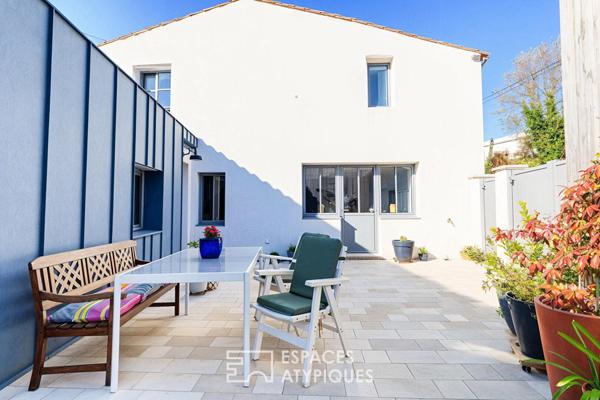 Maison de pêcheur réinventée aux Minimes