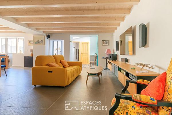 Maison de pêcheur réinventée aux Minimes