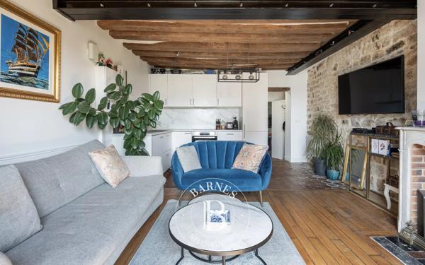 Paris 3ème, Appartement 1 Chambre -  38 m² à vendre