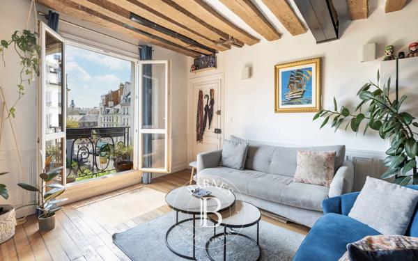 Paris 3ème, Appartement 1 Chambre -  38 m² à vendre