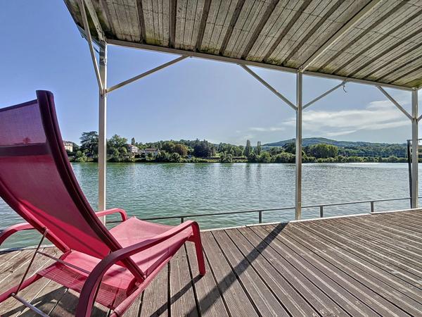 A SAISIR ! Péniche habitation 210m2 - Site SANOFI - cadre unique au calme