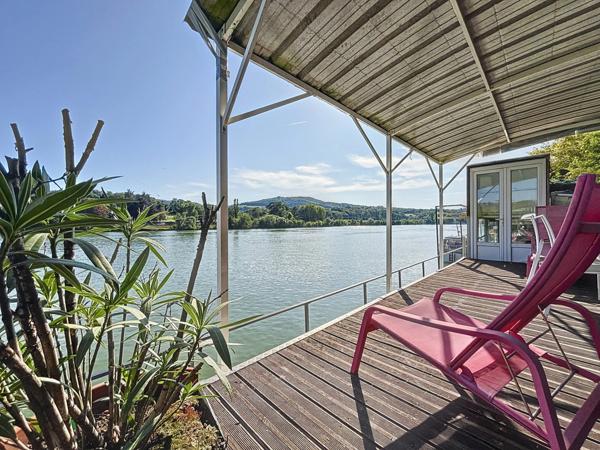 A SAISIR ! Péniche habitation 210m2 - Site SANOFI - cadre unique au calme