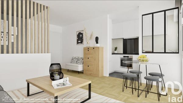 Studio 1 pièce de 33 m² à Montrouge (92120)