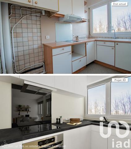 Studio 1 pièce de 33 m² à Montrouge (92120)