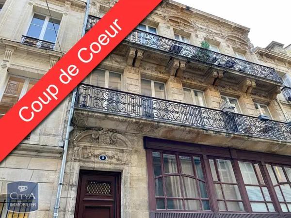 Appartement à louer 1 pièce 23.74m² Bordeaux (33000)