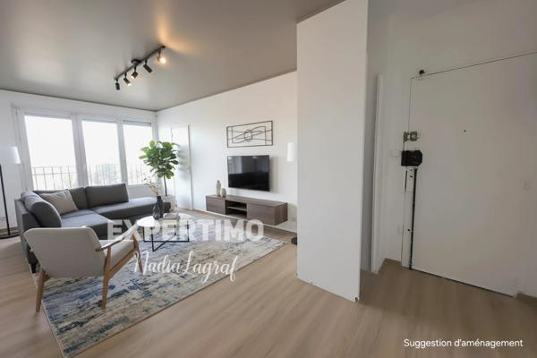 Épinay-sur-Seine (93800) APPARTEMENT F3 LUMINEUX – TRAMWAY AU PIED DE L’IMMEUBLE – CAVE