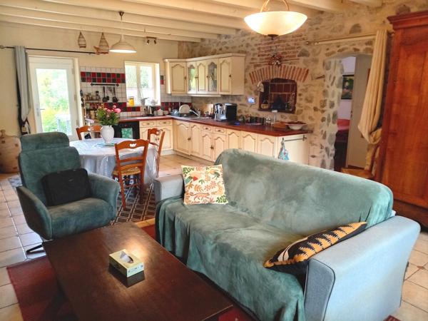 Charmante maison rénovée avec goût à la campagne