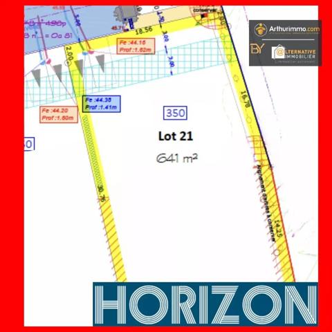 Vente Terrain 641 m2 à Châteaubourg