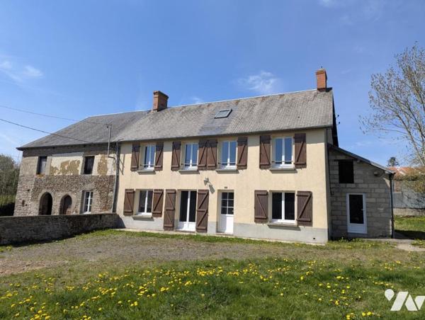 BOURGVALLEES - SOULLES - En campagne Maison de 9 pièces - dépendances - terrain.