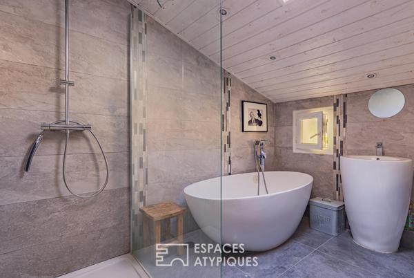 Villa Basco-Landaise de caractère avec piscine aux Abatilles