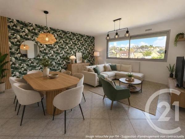 Appartement F2 à vendre  2 pièces - 37,63 m 2   GRANVILLE  - 50