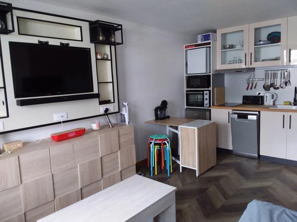 Appartement à vendre 1 pièces LA MONGIE (65) Avec Balcon, cellier, casier à ski et parking intérieur.