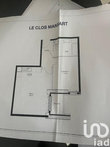 Appartement à vendre 2 pièces 46 m² Le Plessis-Bouchard
