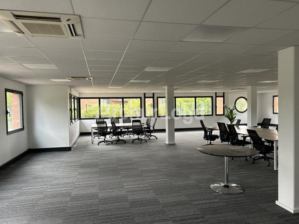 Bureaux modernes à louer - 450 m² avec parkings et terrasse privative au coeur du Parc Scientifique de la Haute Borne